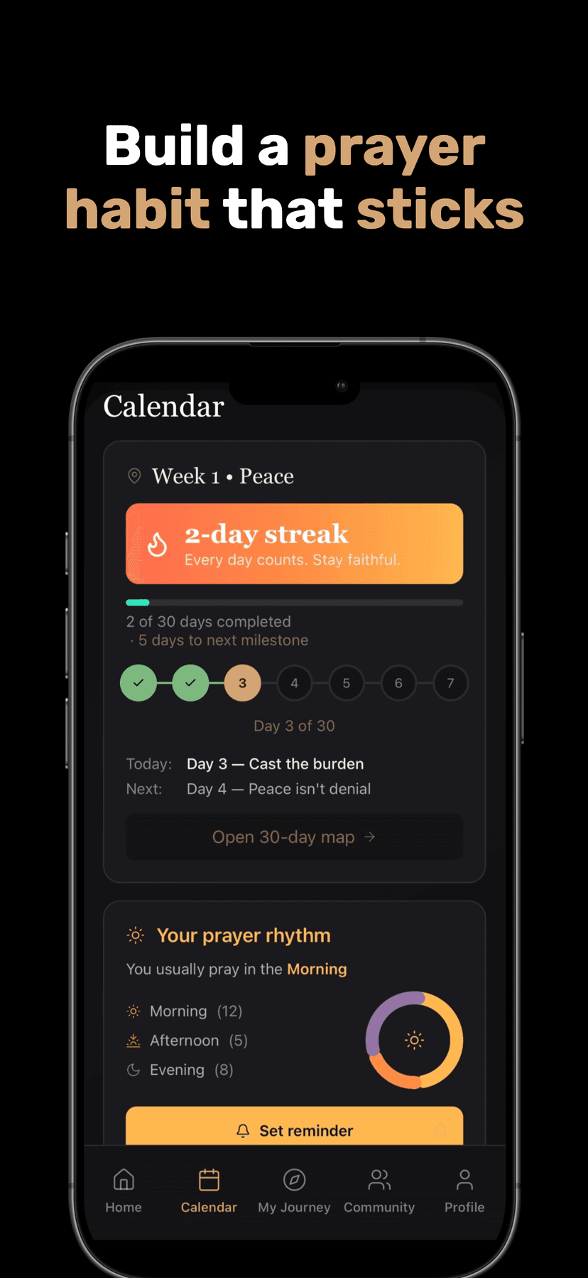 More to discover inside the Holy Faith app