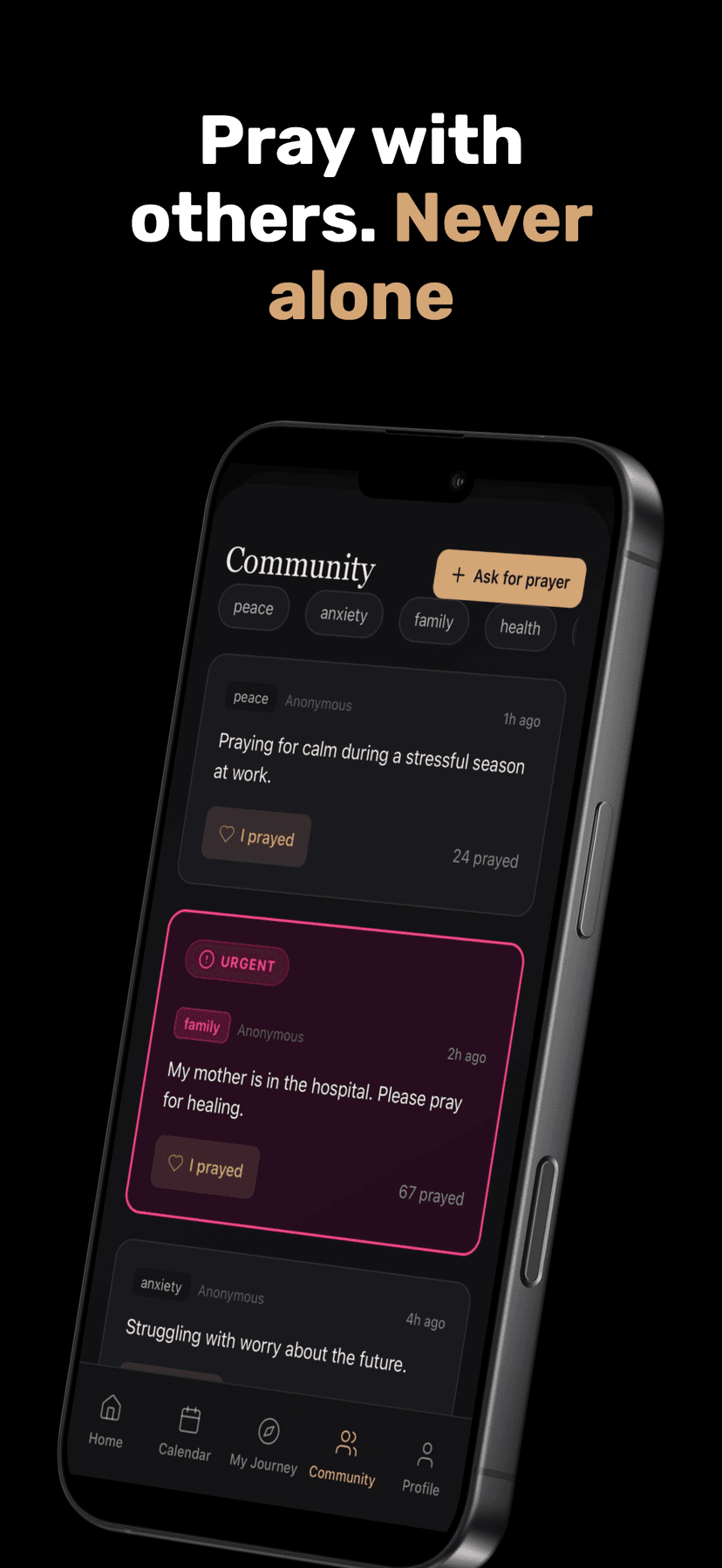 Final glimpse inside the Holy Faith app